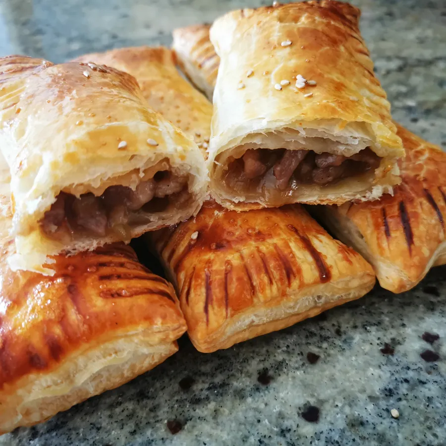 Char Siu Puff au porc — spécialité traiteur asiatique de La Cuisine de Carmen
